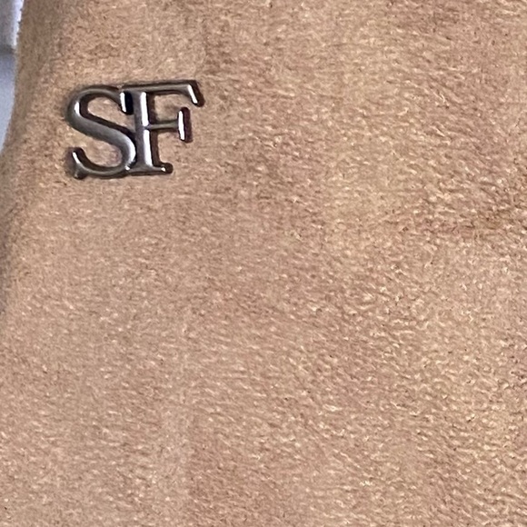 Superlative Fashion suede jacket from Italy. Hippie, boho chic, cottage core . - Picture 3 of 6